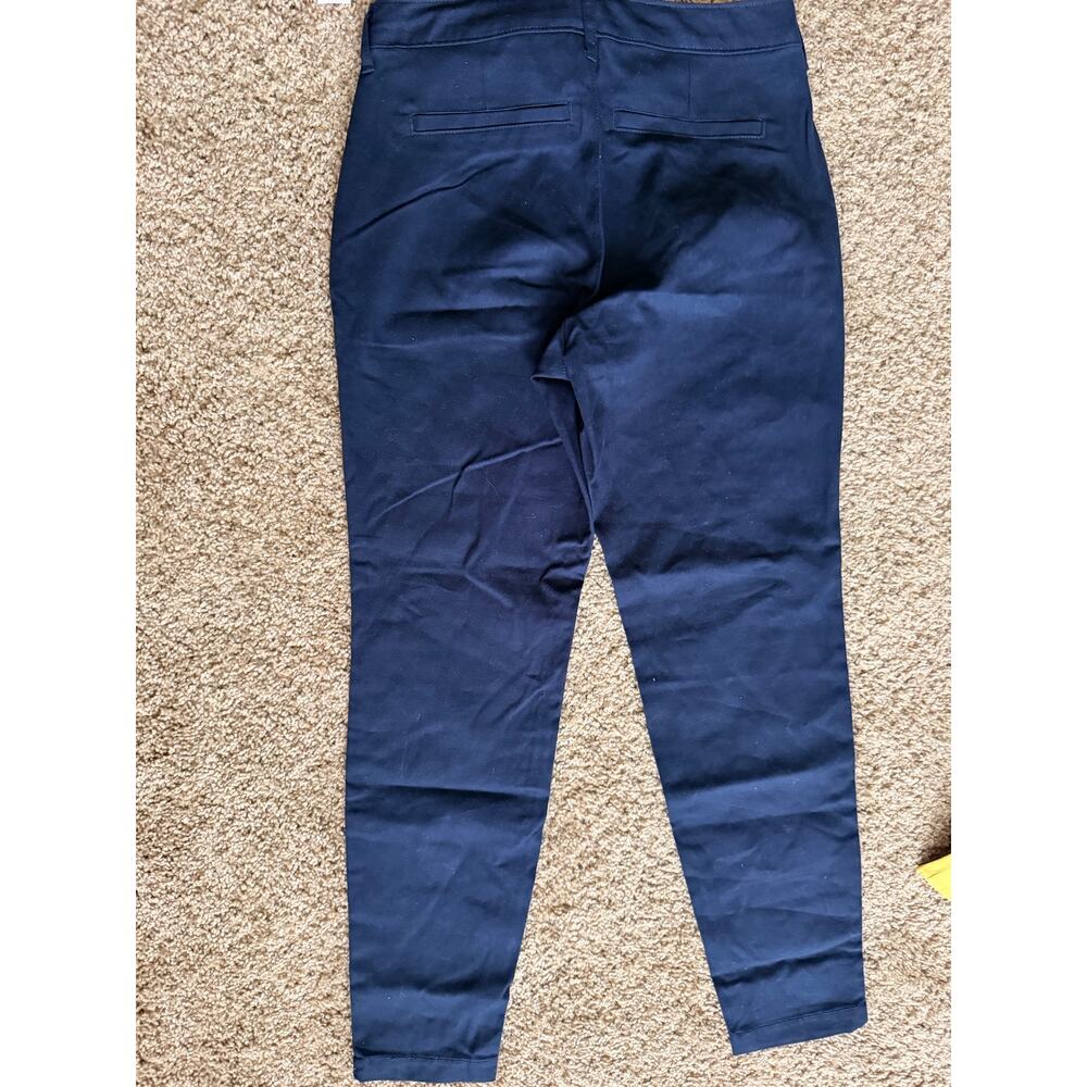 0 Petite Newer Tag Old Navy Petite Pants Navy Blue - Picture 4 of 6